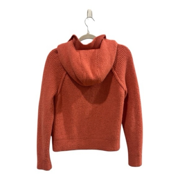 Anthropologie Pilcro Side-zip Sweater Hoodie In Pink Size Small - Picture 6 of 10